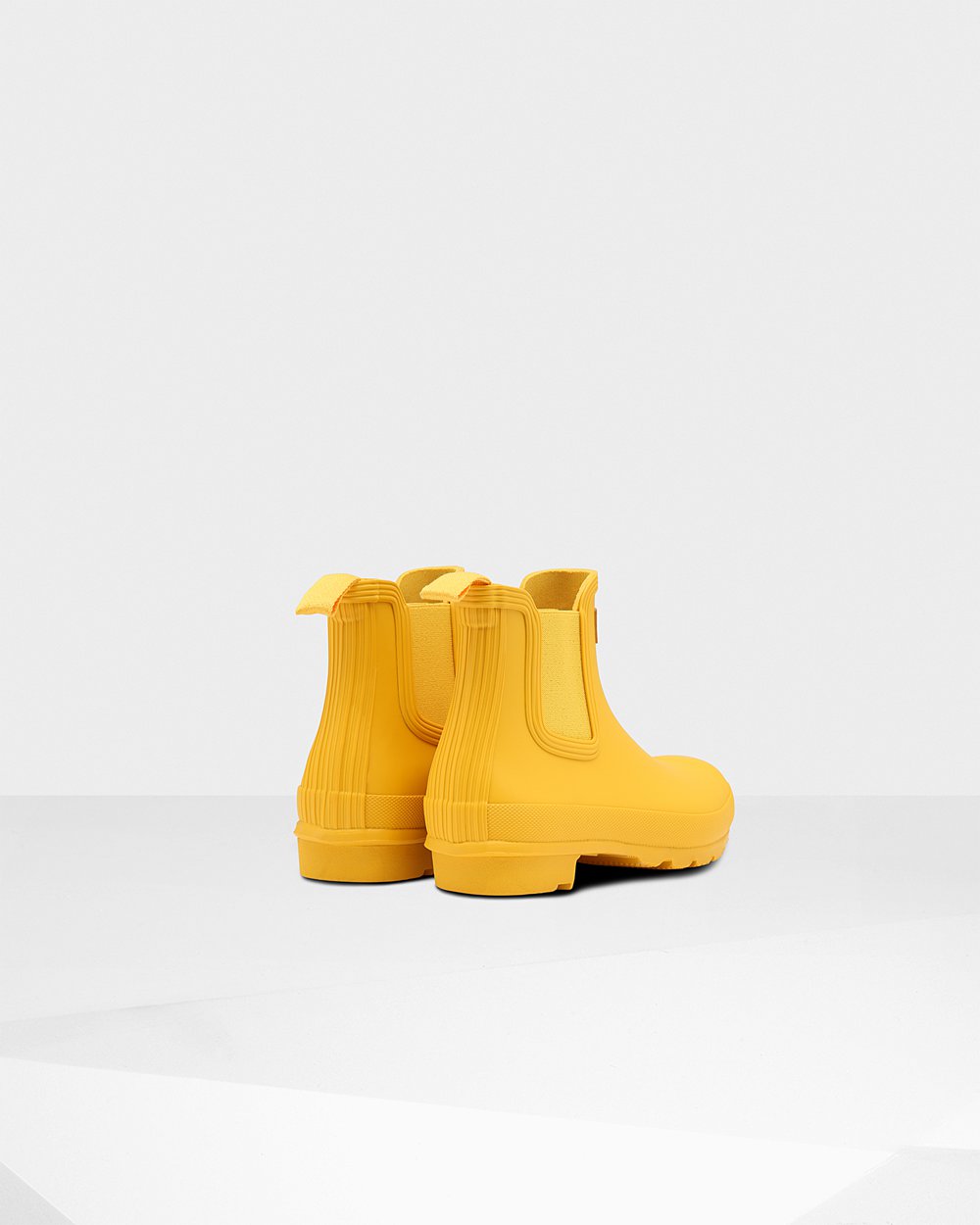 Womens Hunter Chelsea Boots Yellow - Original - 6538490-PS